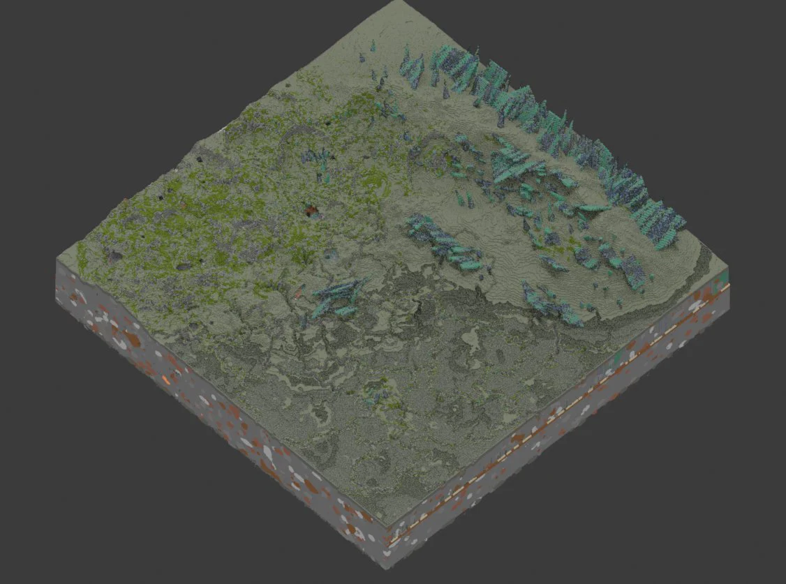 Custom Mandalore Star Wars Nuked Planet Map 500x500 Blocks - Image 2