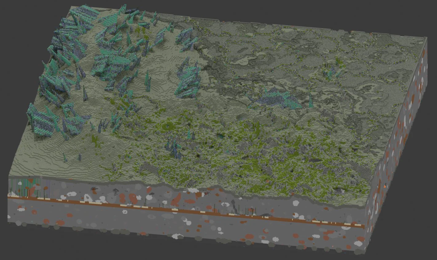 Custom Mandalore Star Wars Nuked Planet Map 500x500 Blocks - Image 4