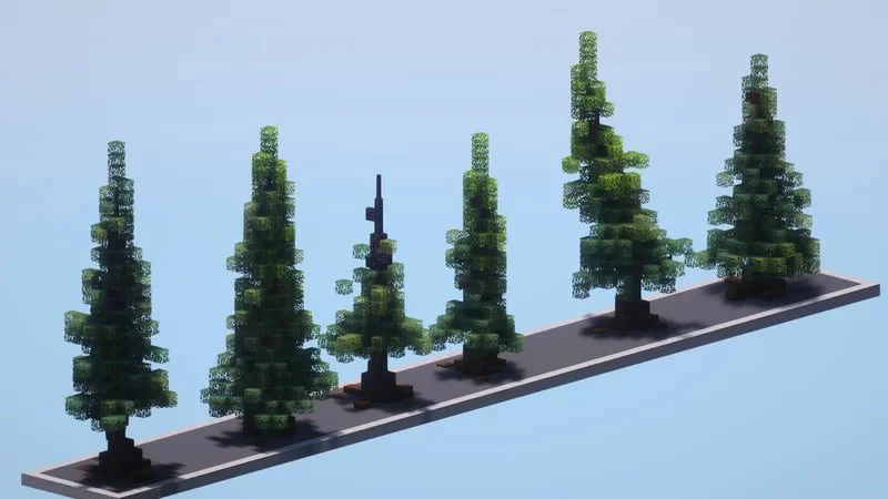 Custom Spruce Trees Pack - Image 2