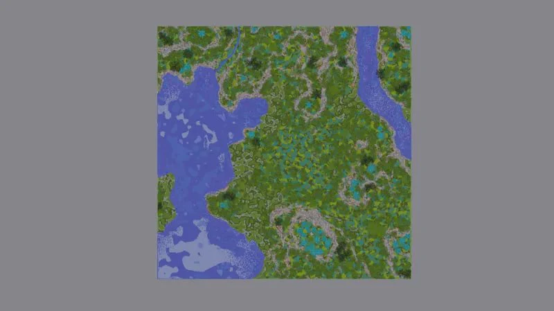 Custom Survival Green Fantasy Map - Image 2