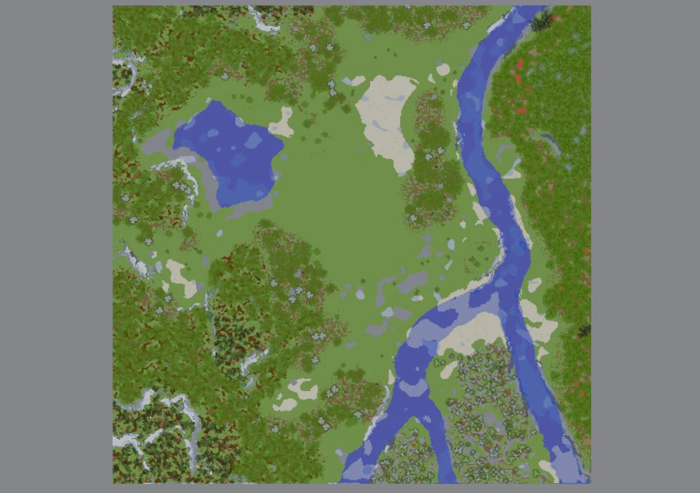 Custom Survival Plains Forest Map - Image 3