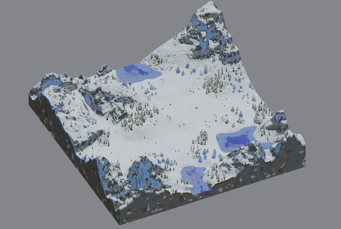 Custom Survival Snowy Christmas Map - Image 2
