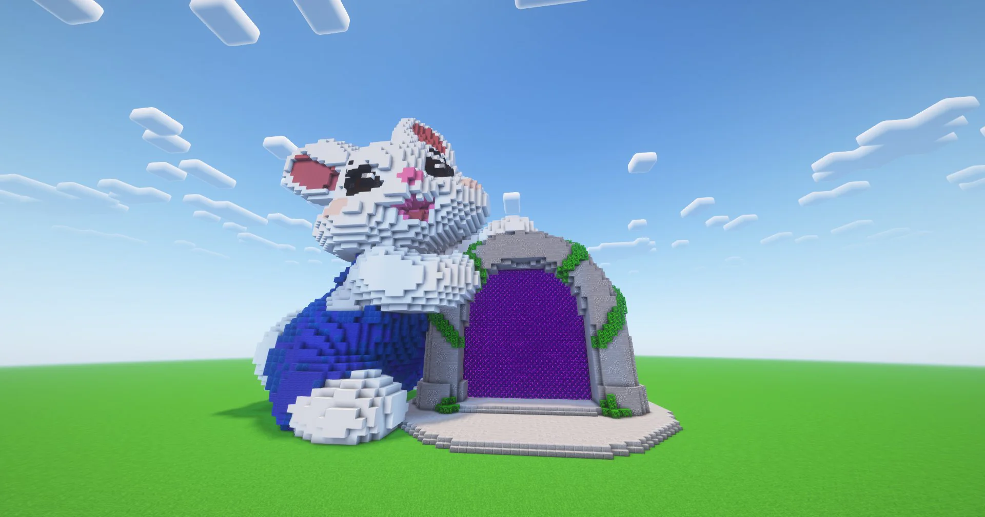 Cute Easter Bunny Nether Portal - Image 4