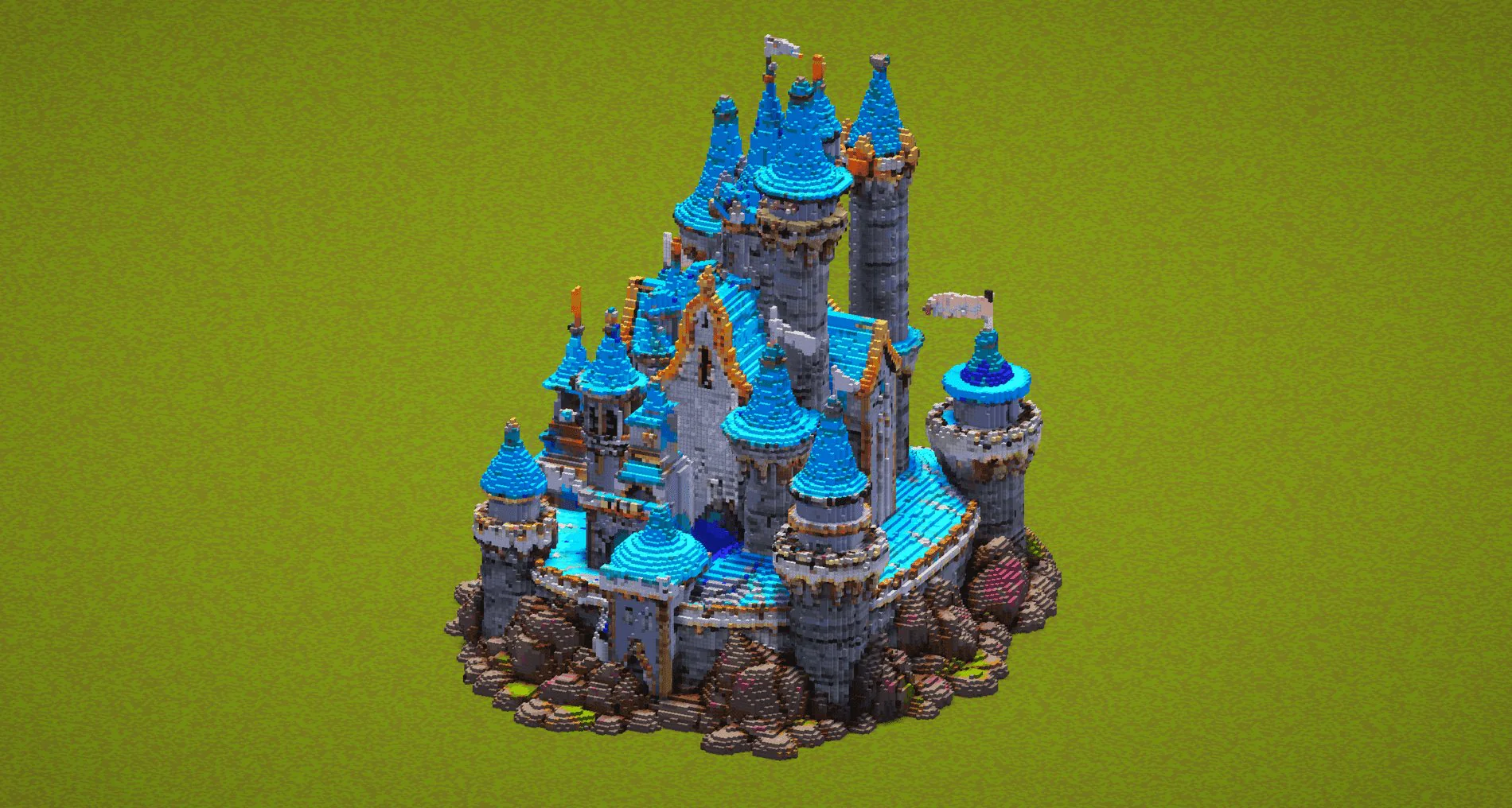 Cyan Fantasy Castle - Image 3