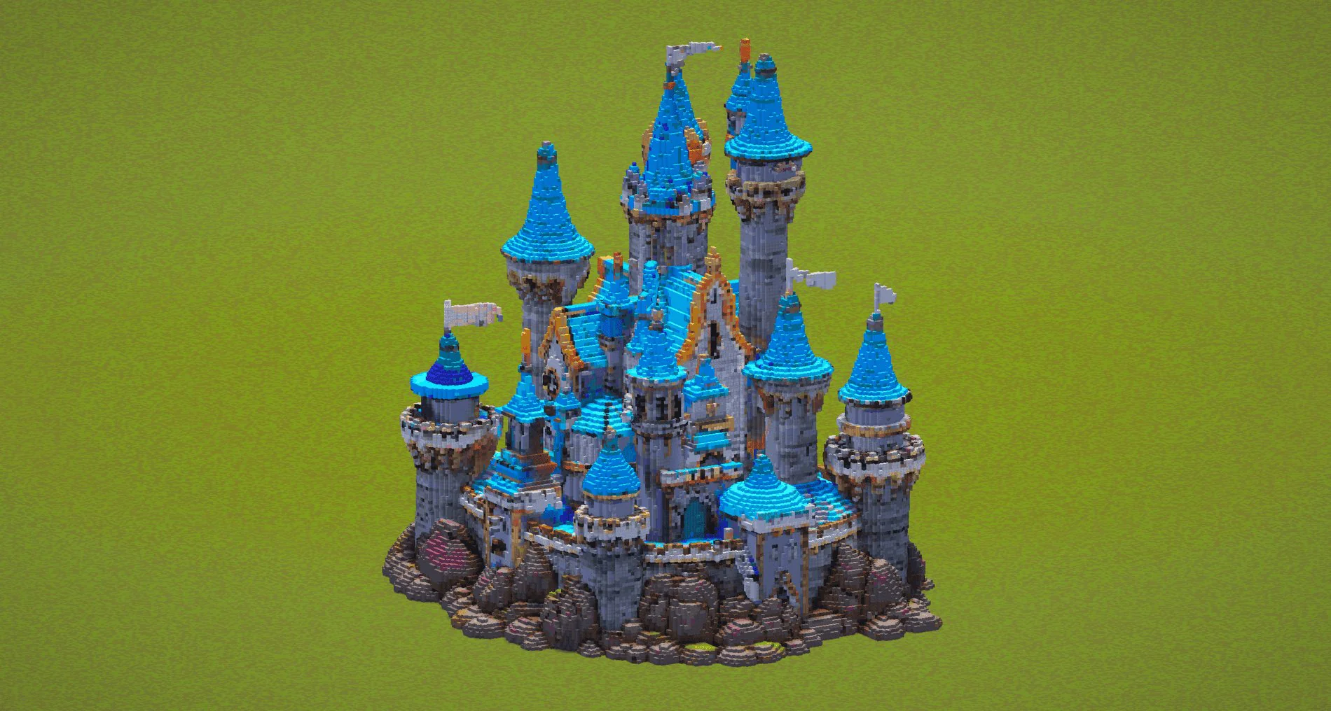 Cyan Fantasy Castle - Image 4