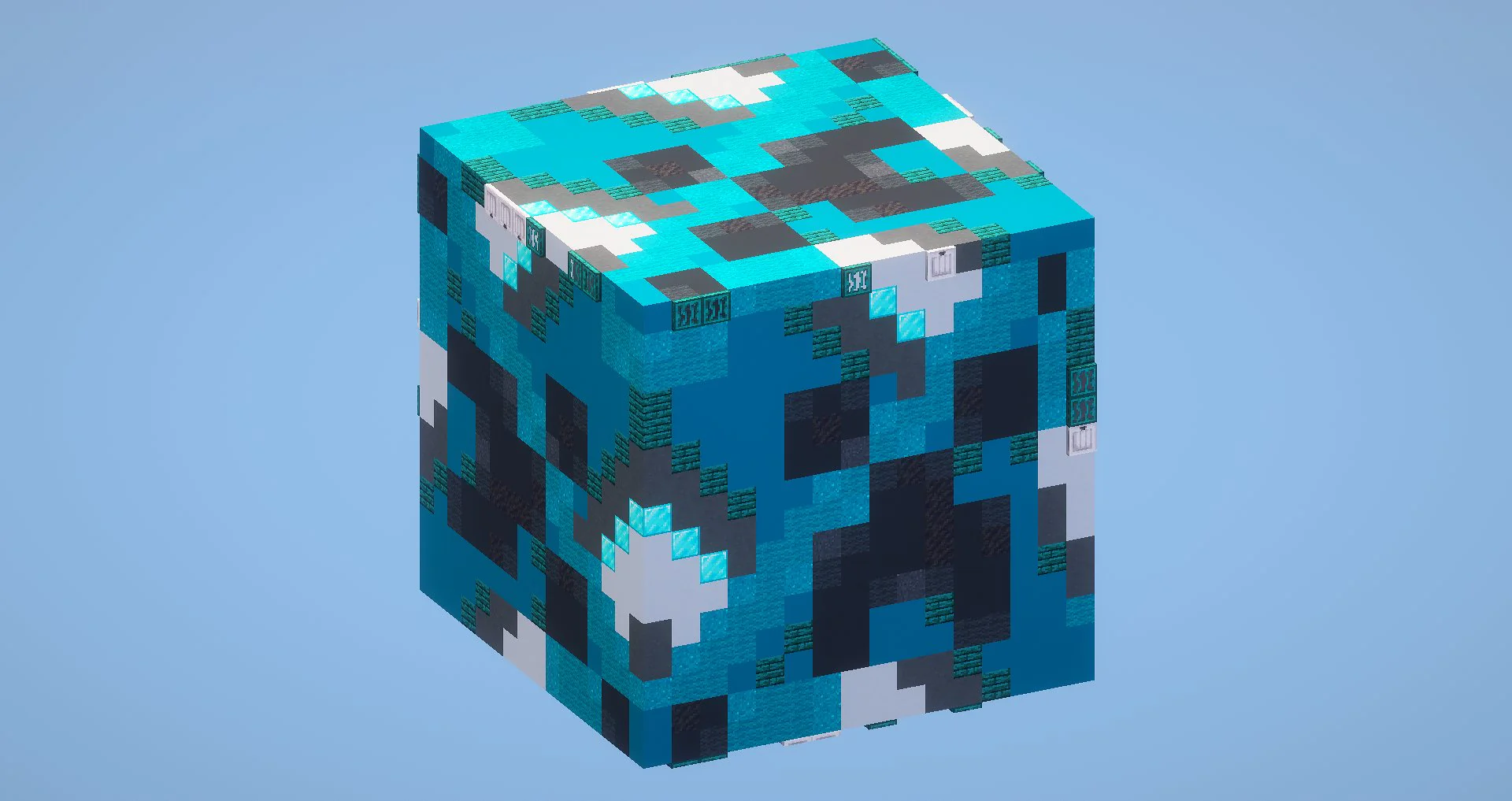 Cyan Glazed Terracotta - Image 2