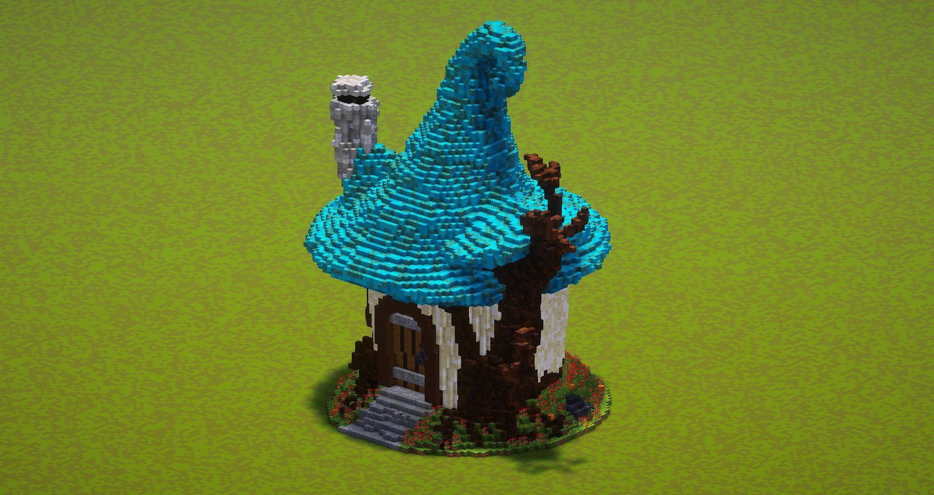 Cyan Hat House - Image 2