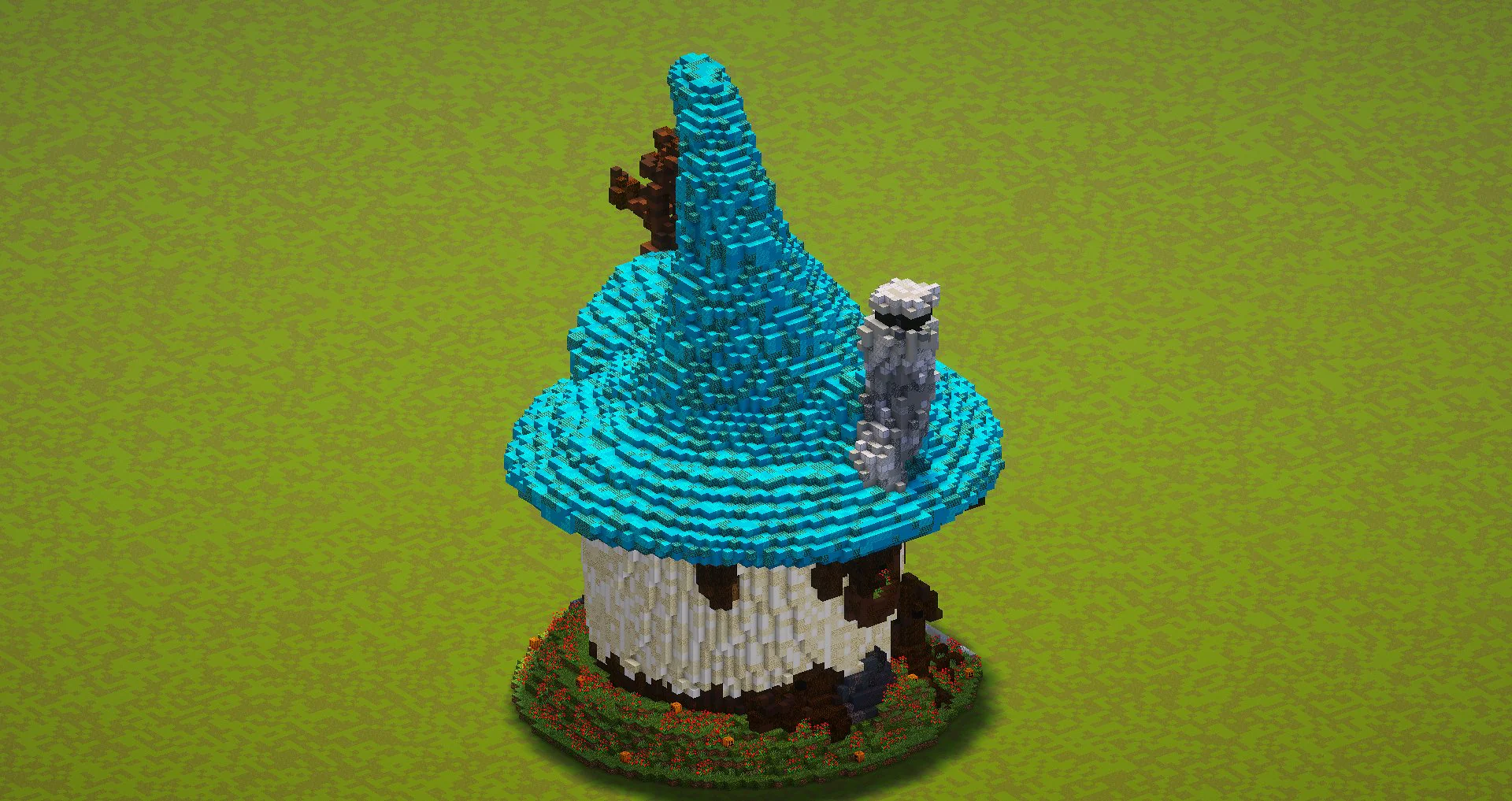 Cyan Hat House - Image 3