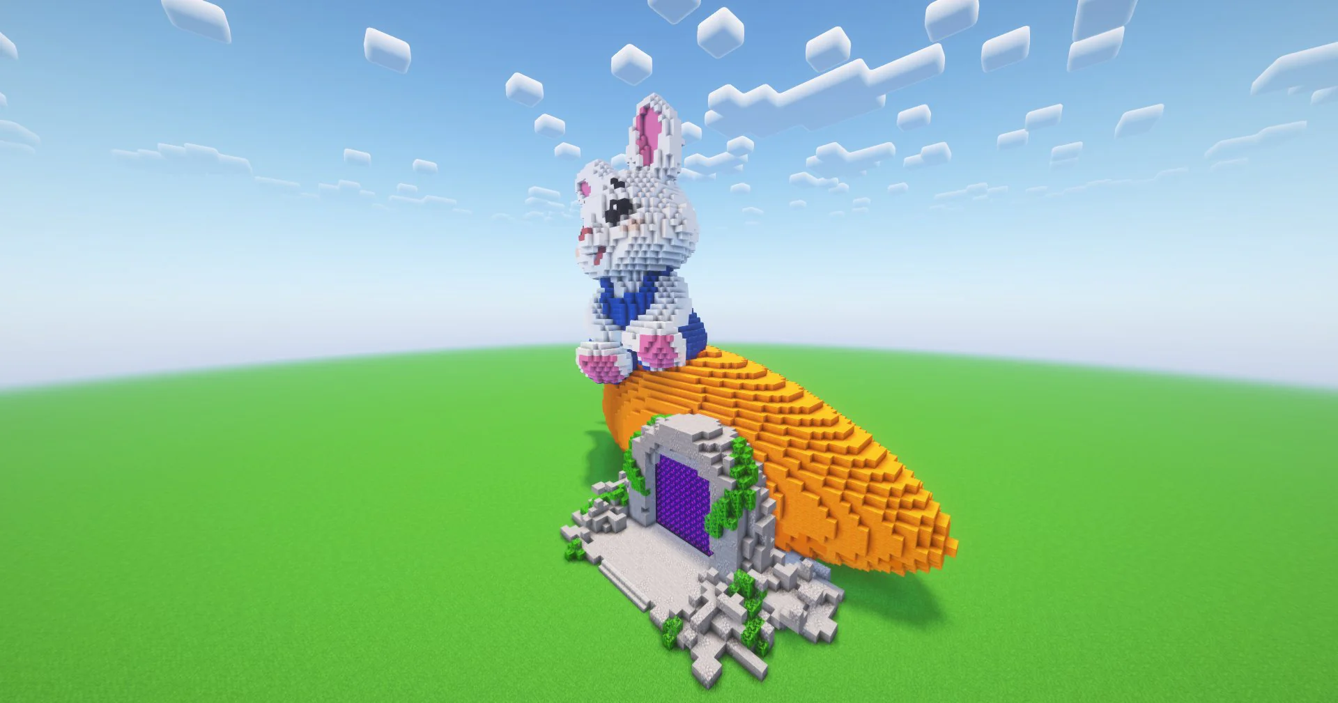 Easter Giant Carrot Nether Portal - Image 3