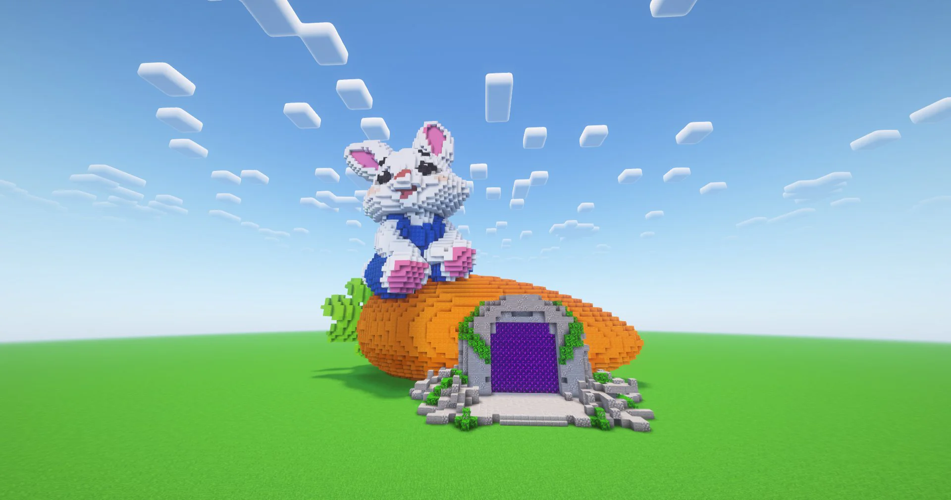 Easter Giant Carrot Nether Portal - Image 4
