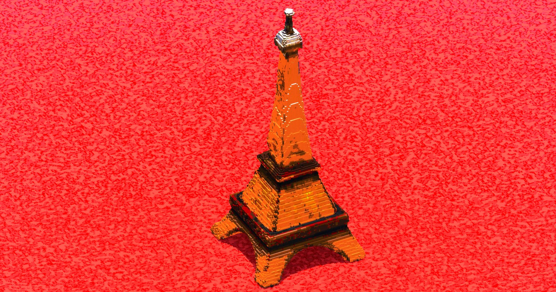 Eiffel Tower Illuminated at Night - Image 2