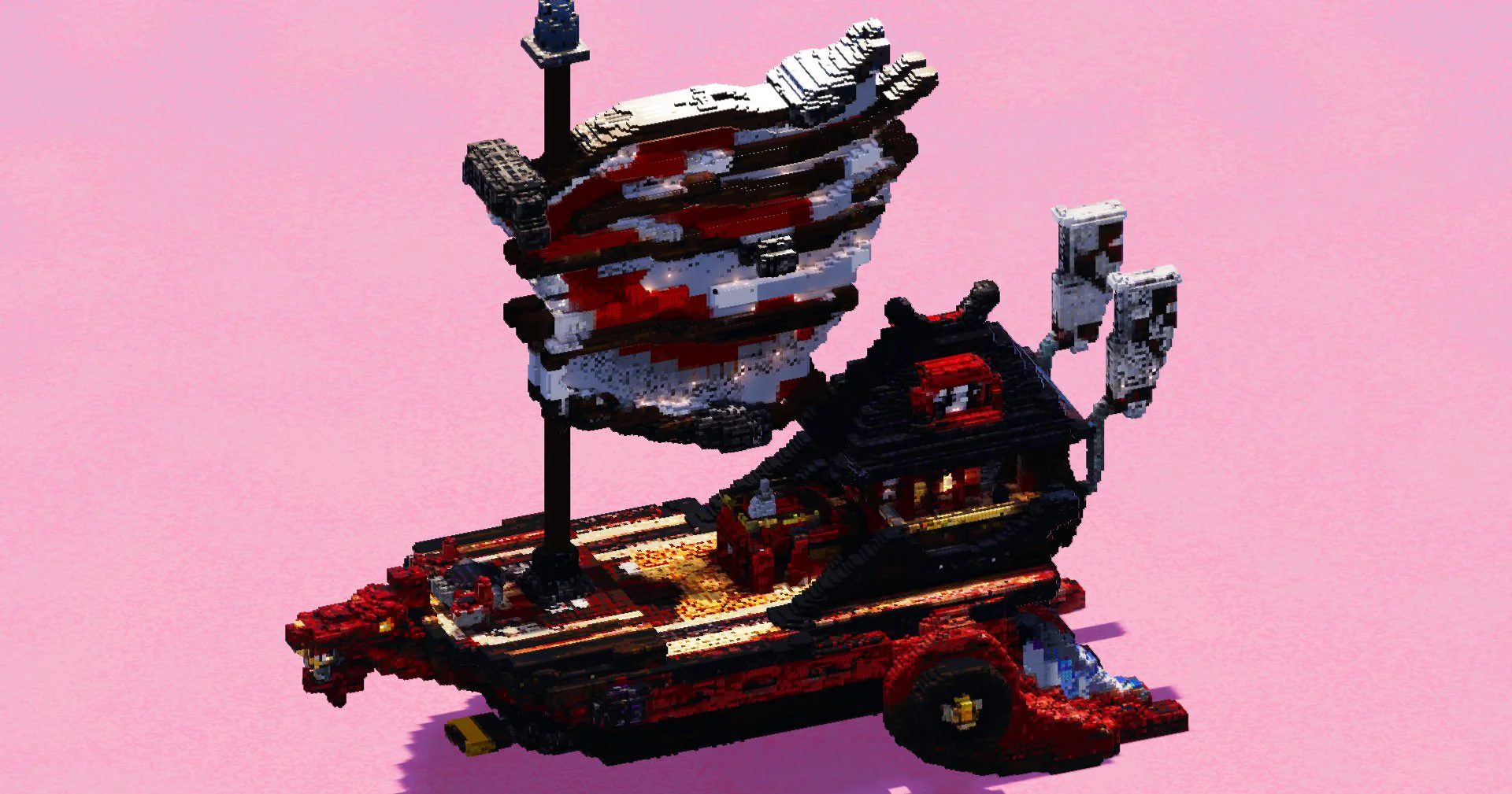 Fantasy Chinese Ship - Image 2