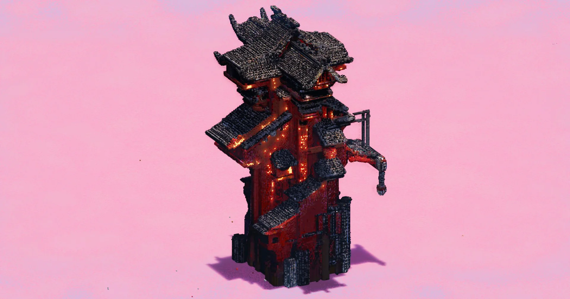 Fantasy Japanese Building - Image 2
