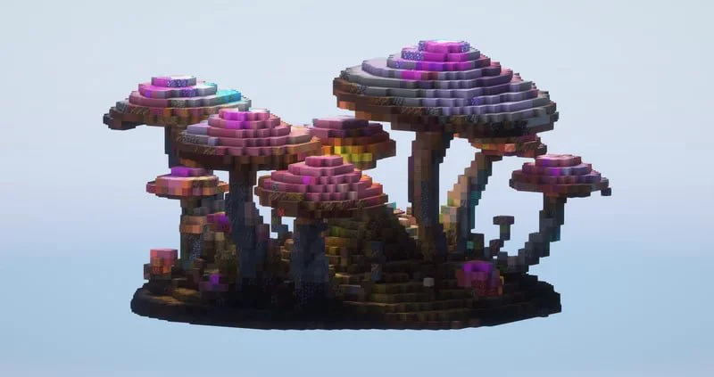 Fantasy Mushrooms Small - Image 3