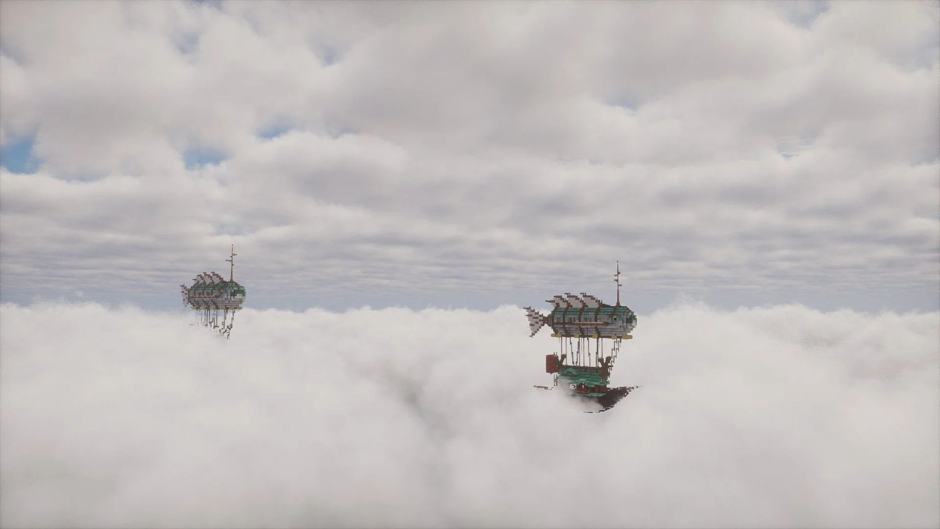 Fantasy Steampunk Airship - Image 4