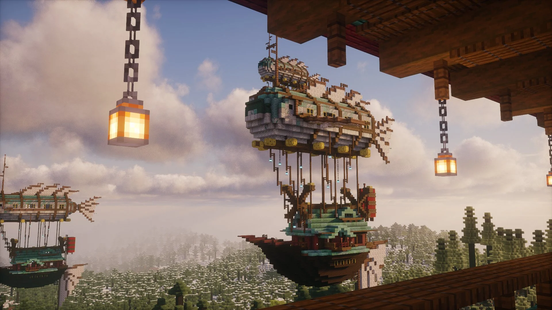 Fantasy Steampunk Airship - Image 6