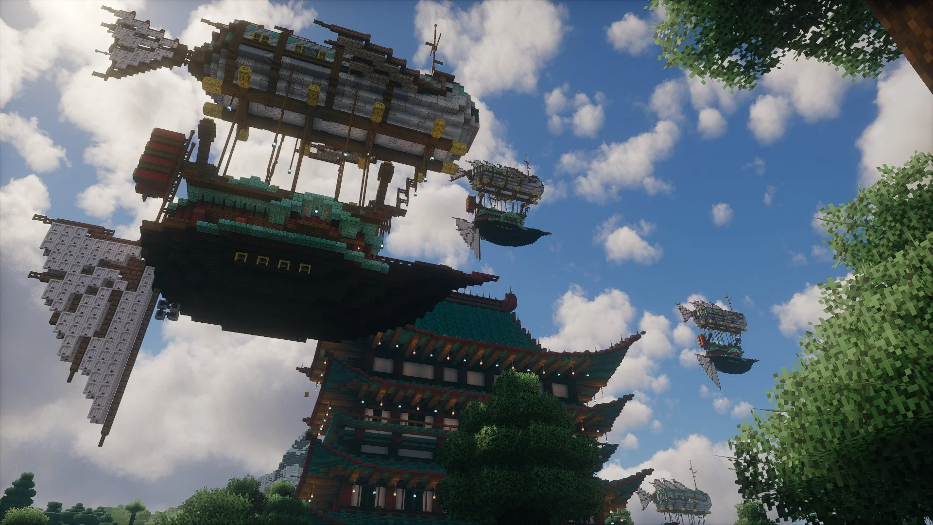 Fantasy Steampunk Airship - Image 7