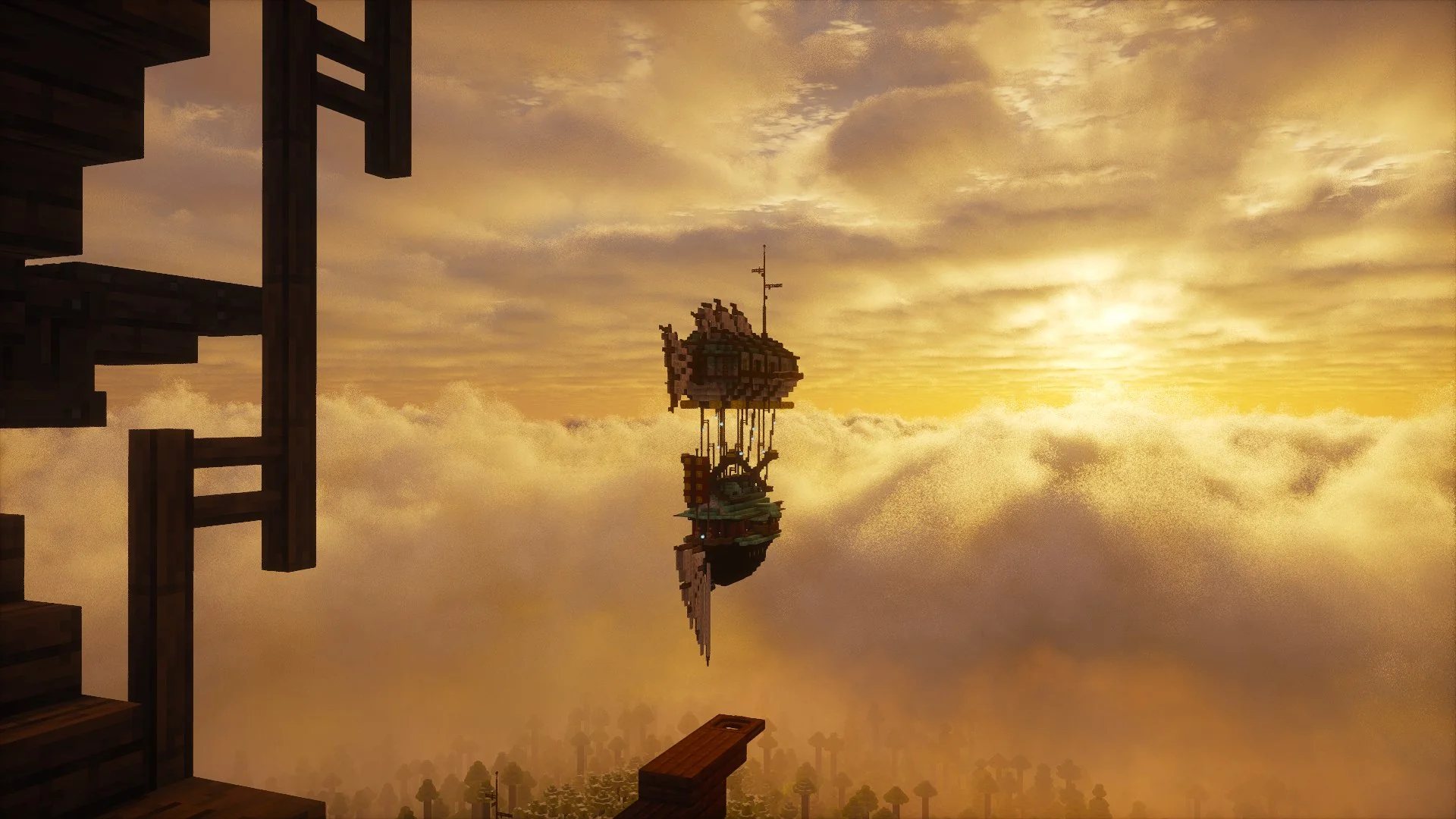 Fantasy Steampunk Airship - Image 8