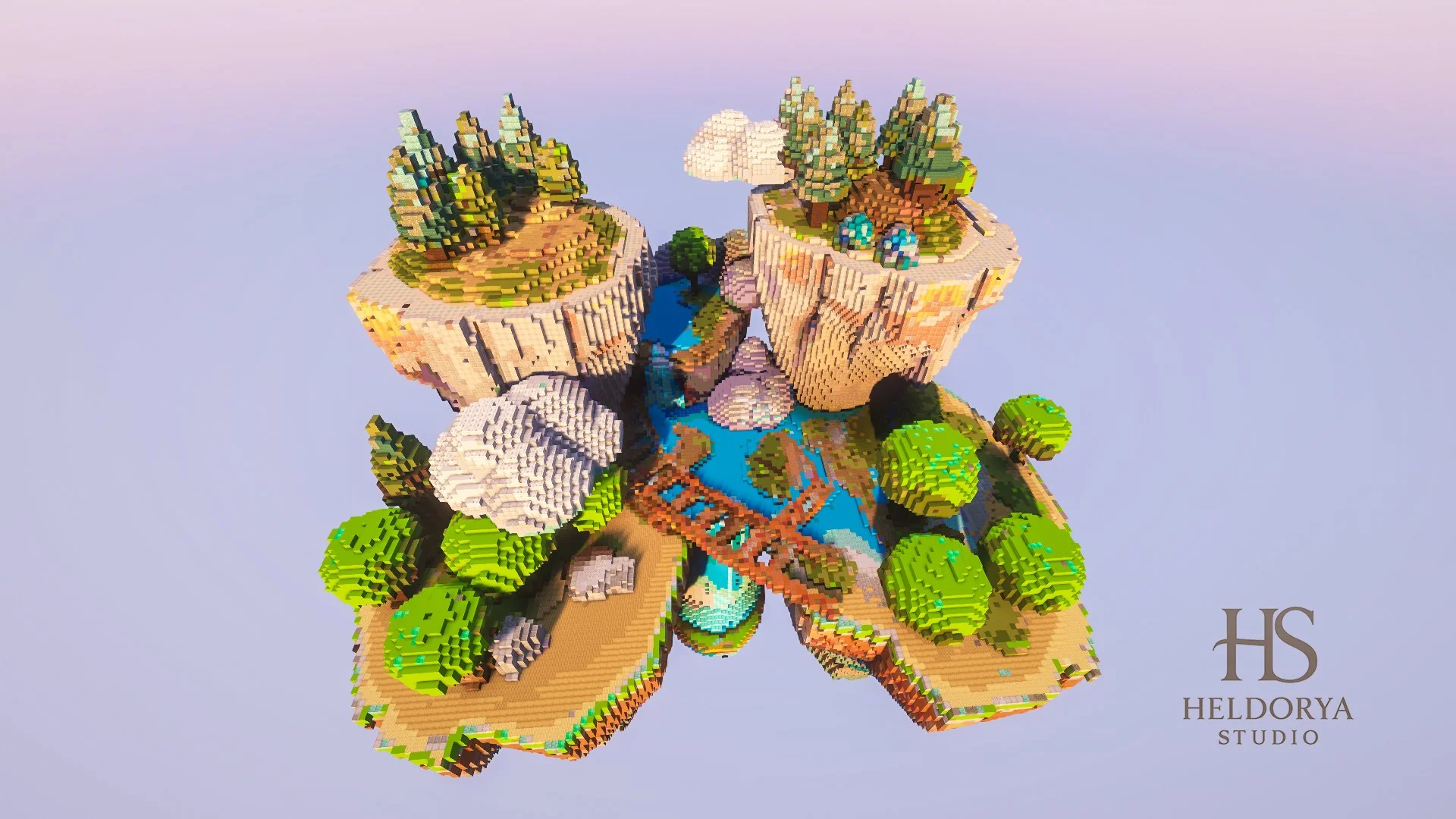 Floating Archipelago Island - Fantasy - Sky Block - Image 3