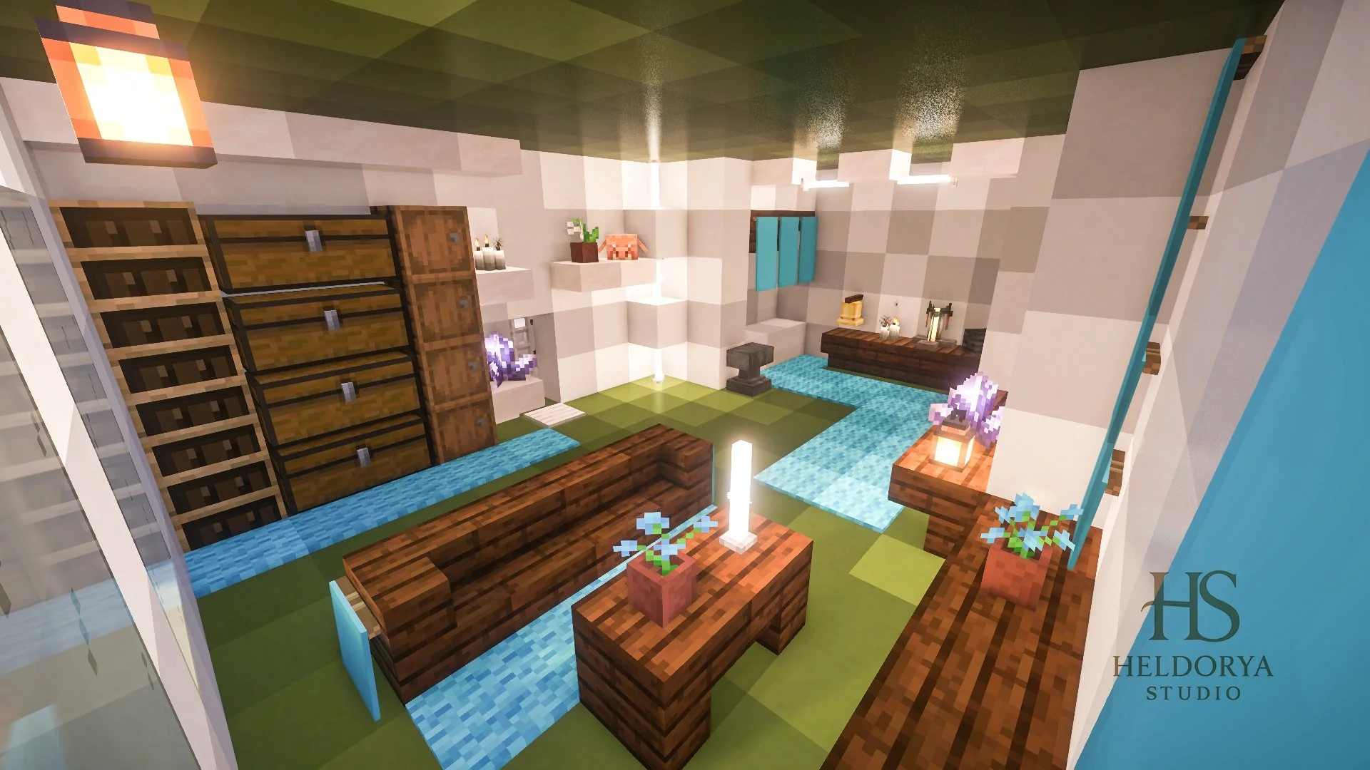Floating City Island - Modern - Fully Furnished - Interiors - Hospital,Caffe,Houses - Image 5