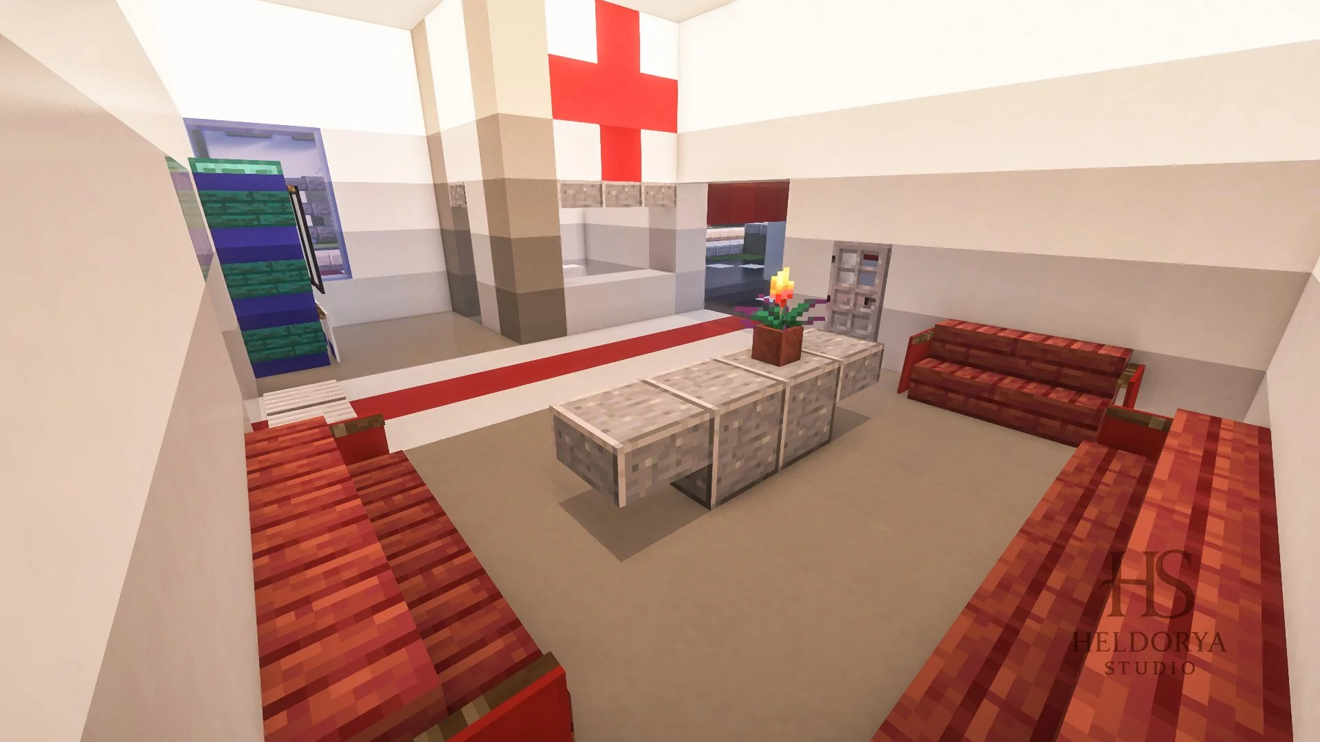 Floating City Island - Modern - Fully Furnished - Interiors - Hospital,Caffe,Houses - Image 7