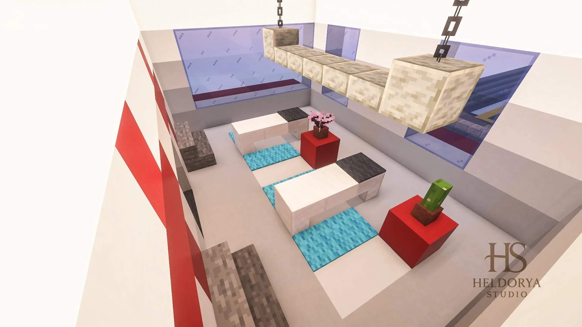 Floating City Island - Modern - Fully Furnished - Interiors - Hospital,Caffe,Houses - Image 8