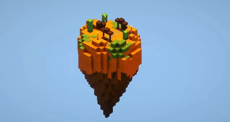 Flying mesa island
