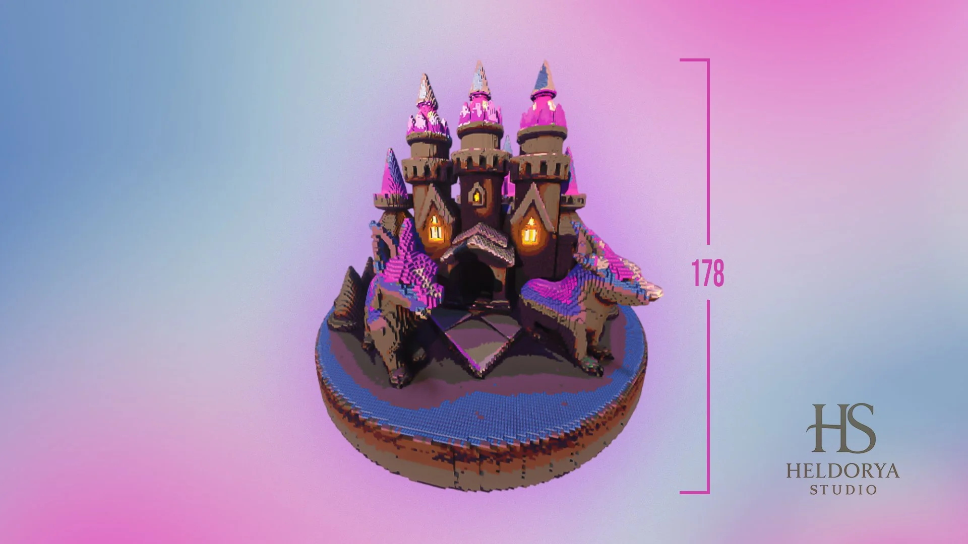 Futuristic | Modern | Fantasy Beautiful Castle - Image 2