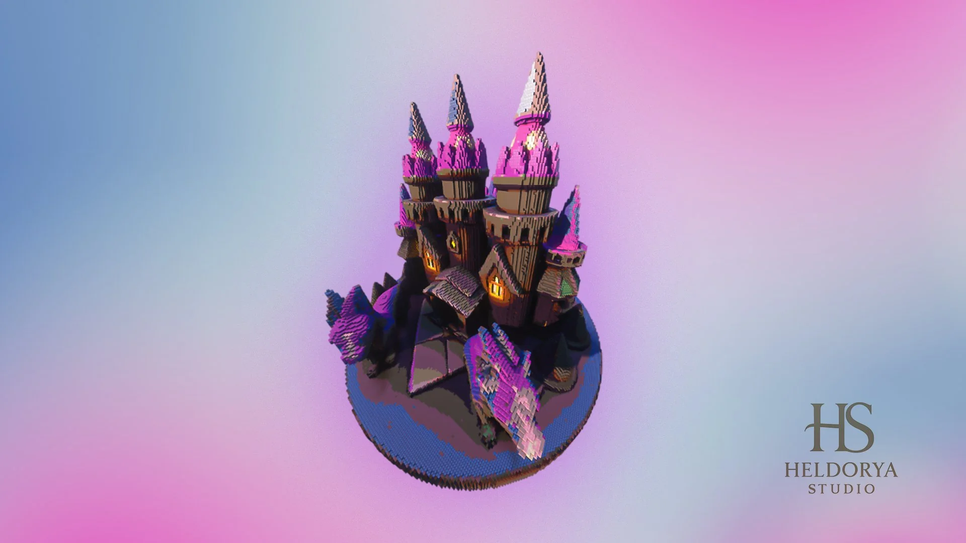 Futuristic | Modern | Fantasy Beautiful Castle - Image 3