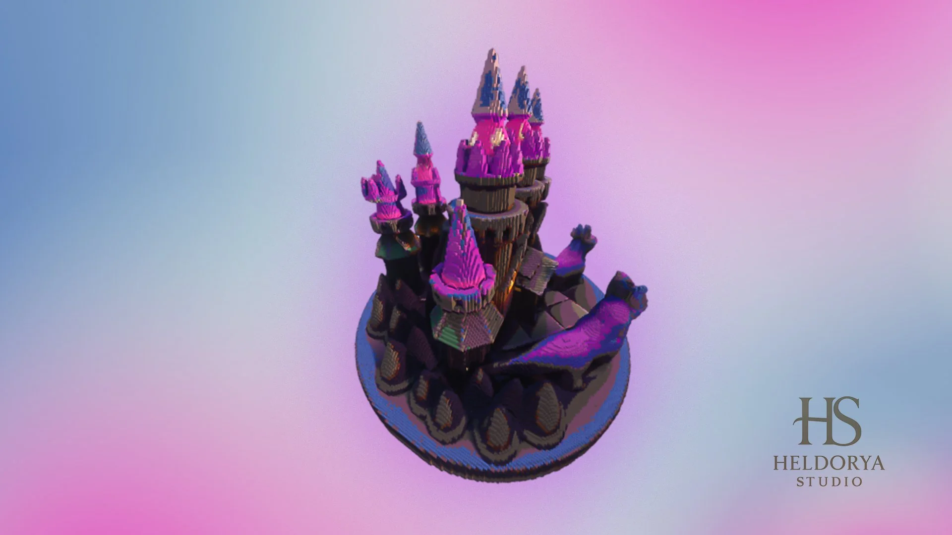 Futuristic | Modern | Fantasy Beautiful Castle - Image 4