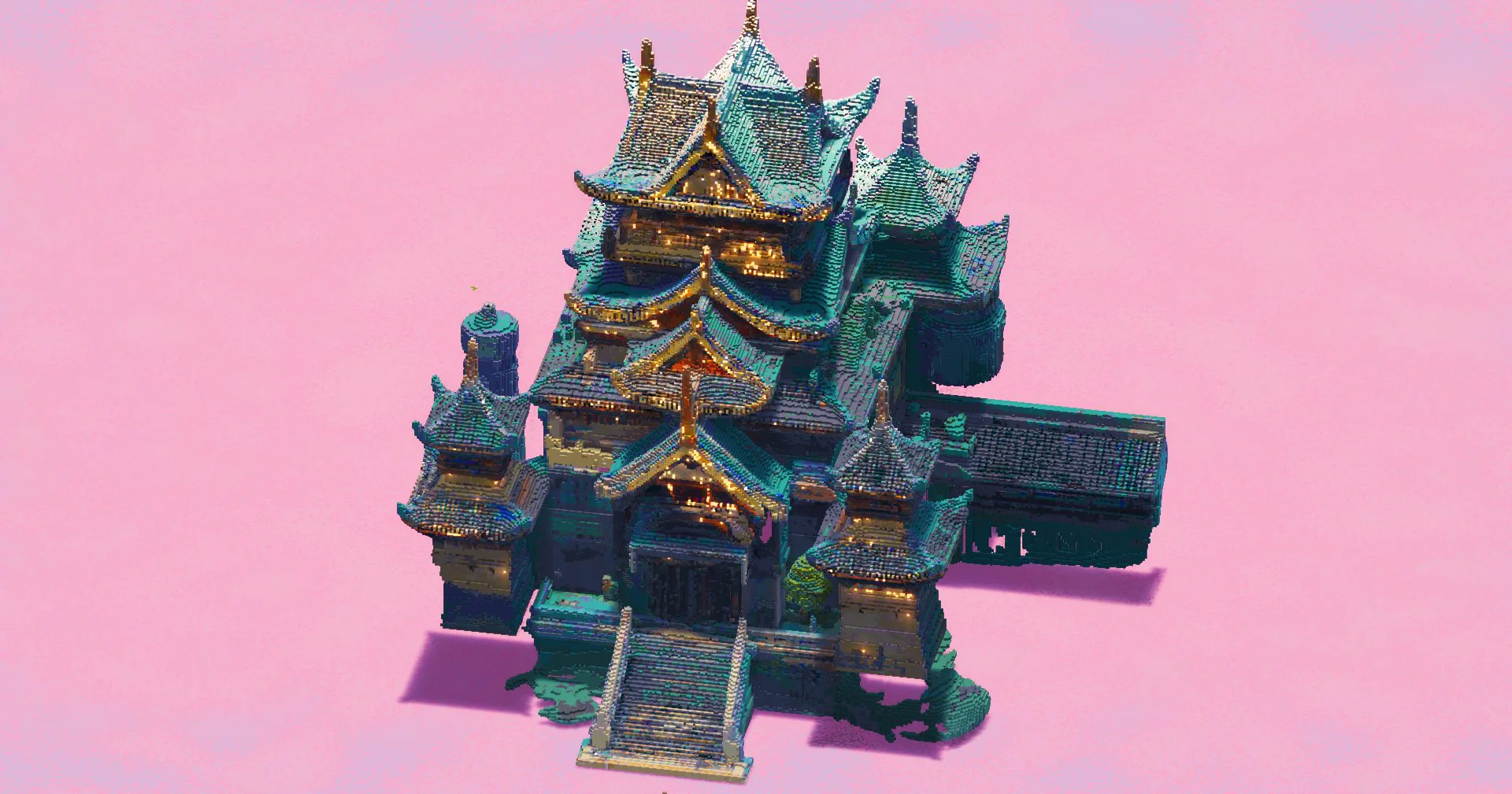 Giant Asian Castle - Image 3