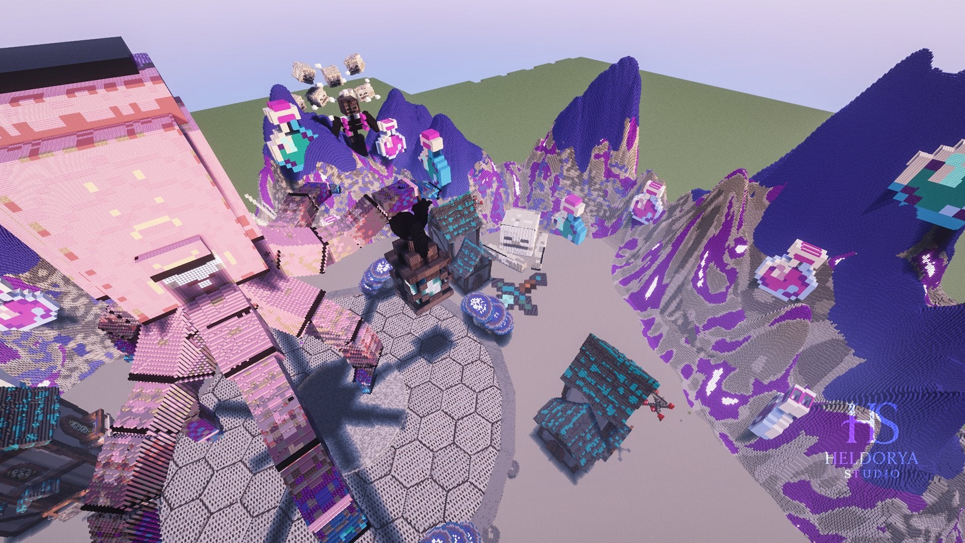 Giant Octopus Purple Monument Arena - Image 3