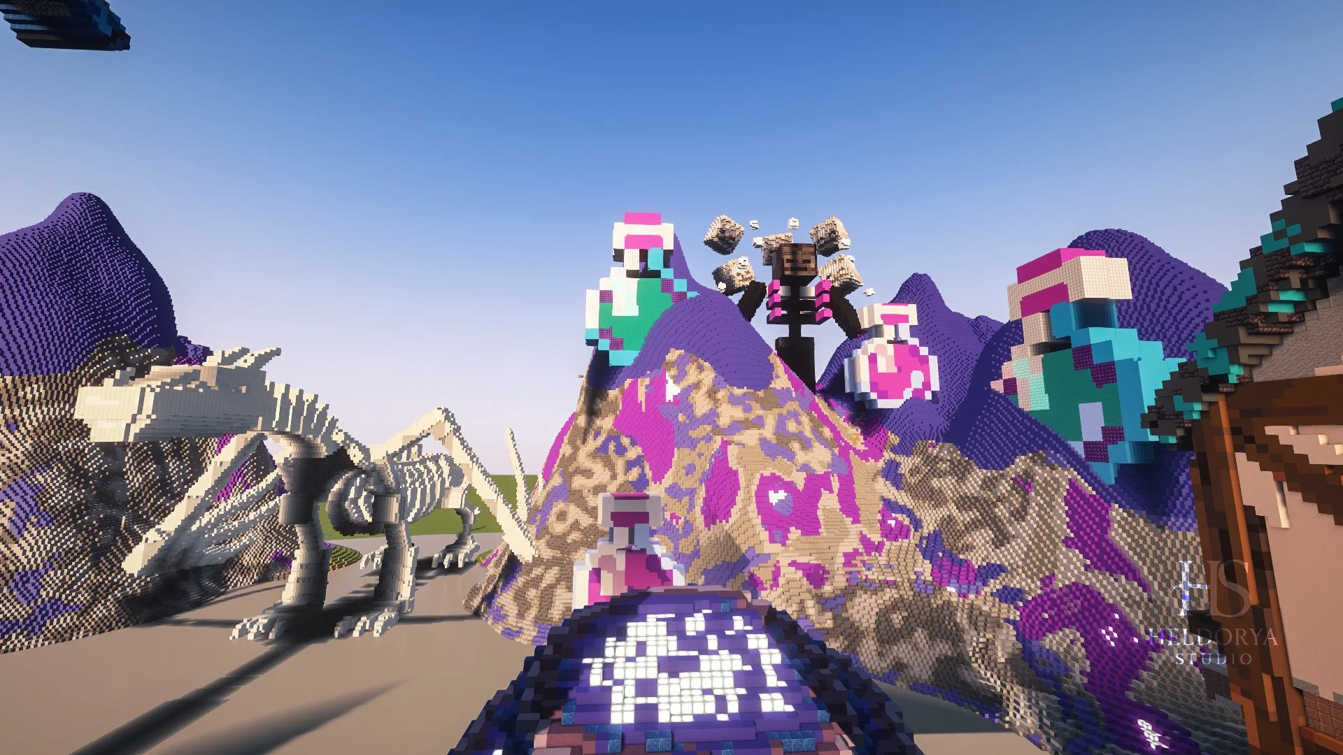 Giant Octopus Purple Monument Arena - Image 5