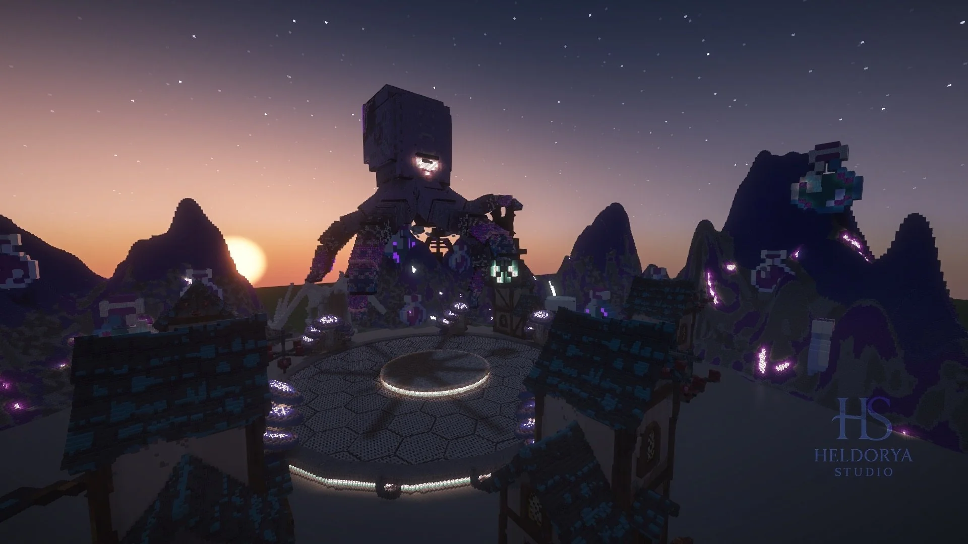Giant Octopus Purple Monument Arena - Image 7