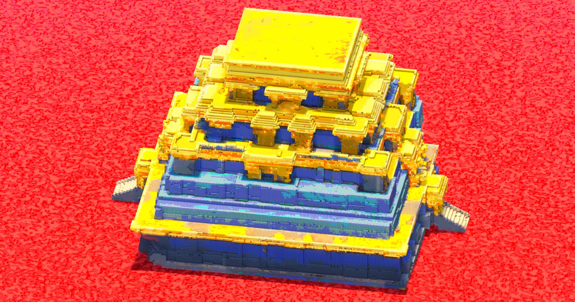 Golden Mayan Temple - Image 2