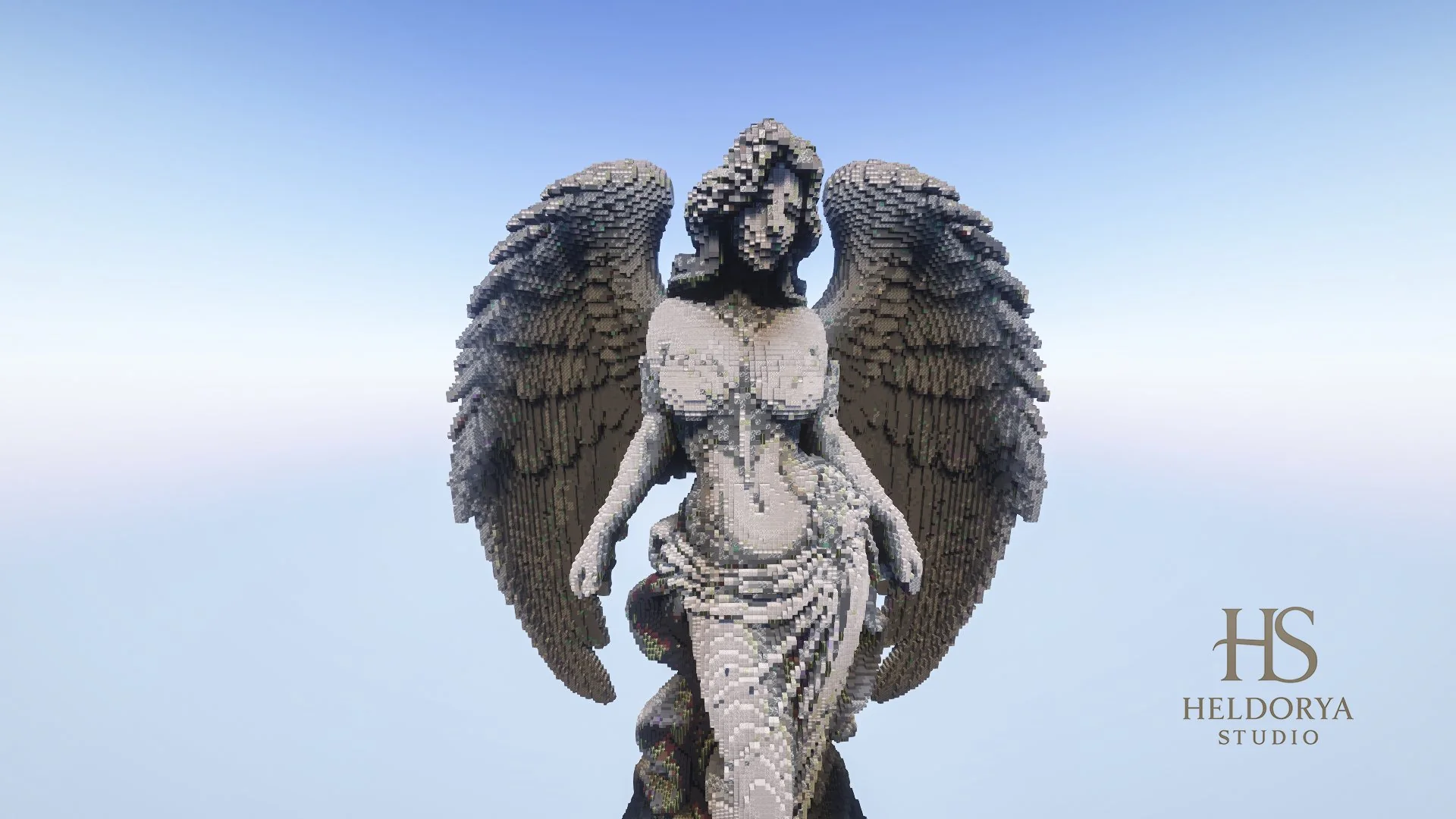 Gothic Angel - Dark Statue ( 001 ) - Image 3