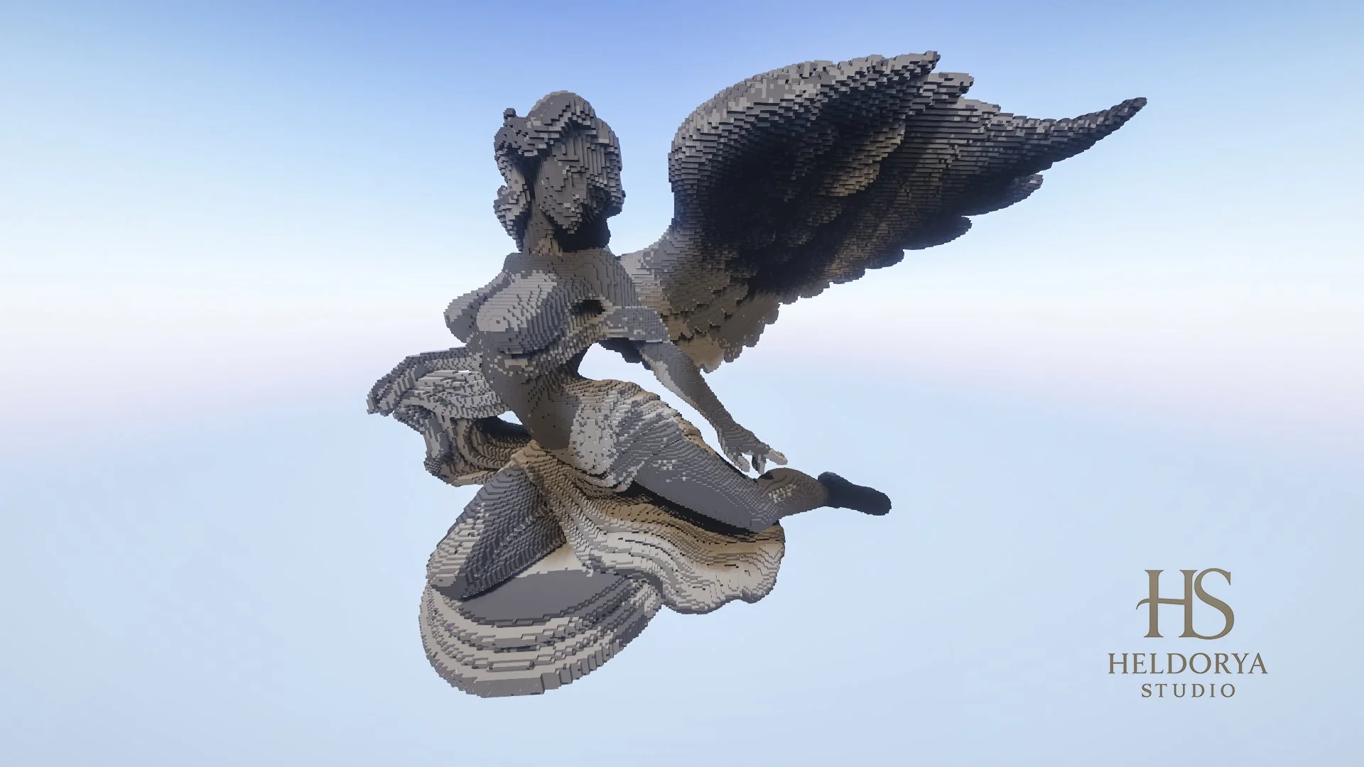 Gothic Angel - Dark Statue ( 003 ) - Image 2