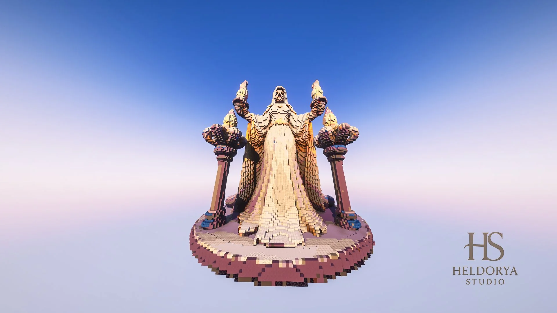 Gothic Woman Statue - Altar - Image 3