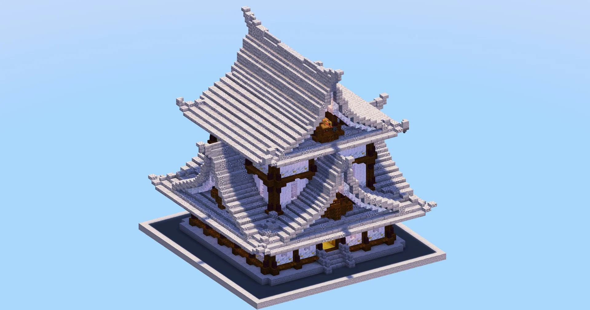 Gray Japanese Temple - Image 2