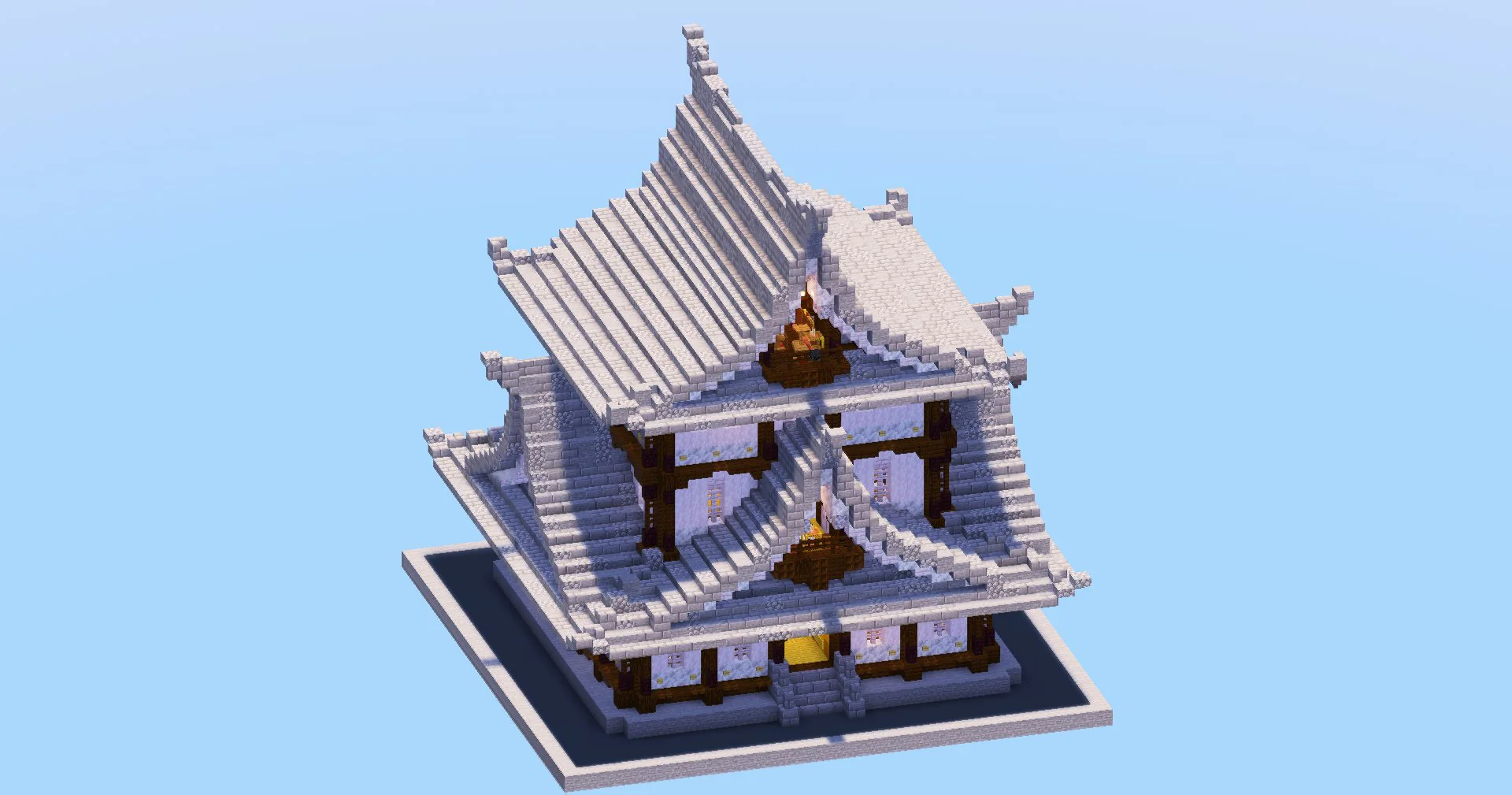 Gray Japanese Temple - Image 4