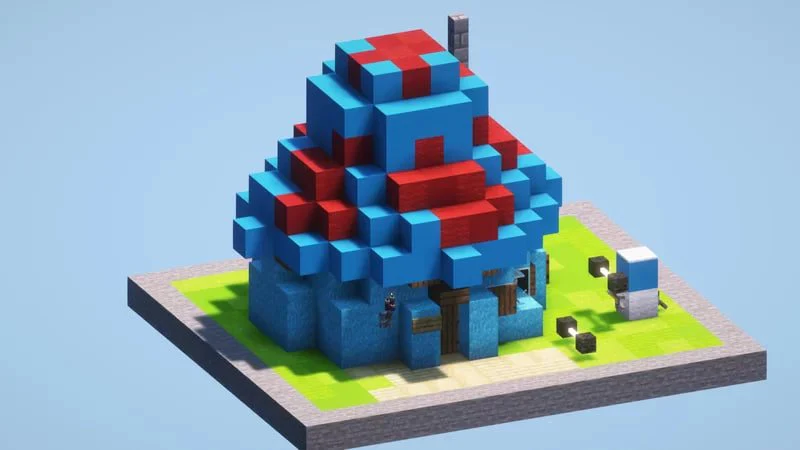 Hefty Smurf House - Image 3