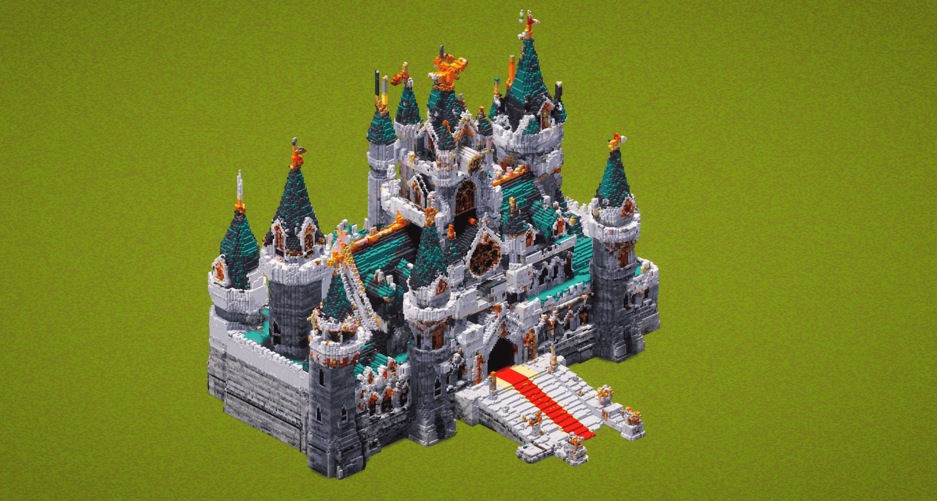 Huge Cyan Castle - Image 2