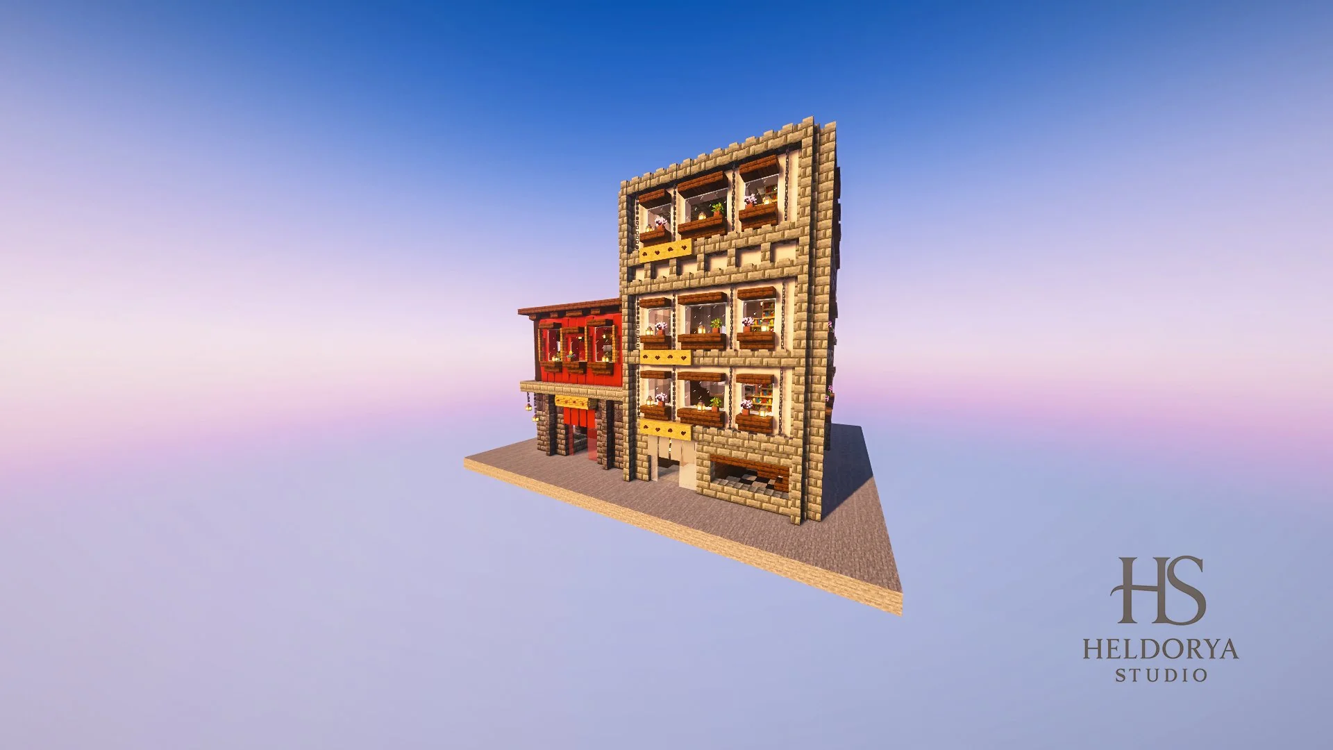 Italian Modern City Buildings - Fully Interior - Image 3