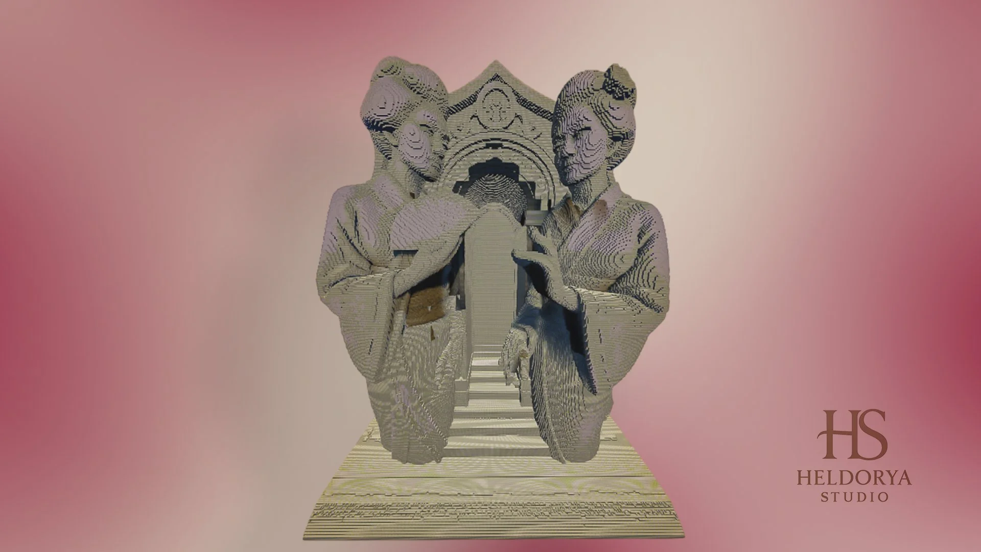Japanese Epic Monument - Geishas - Image 2