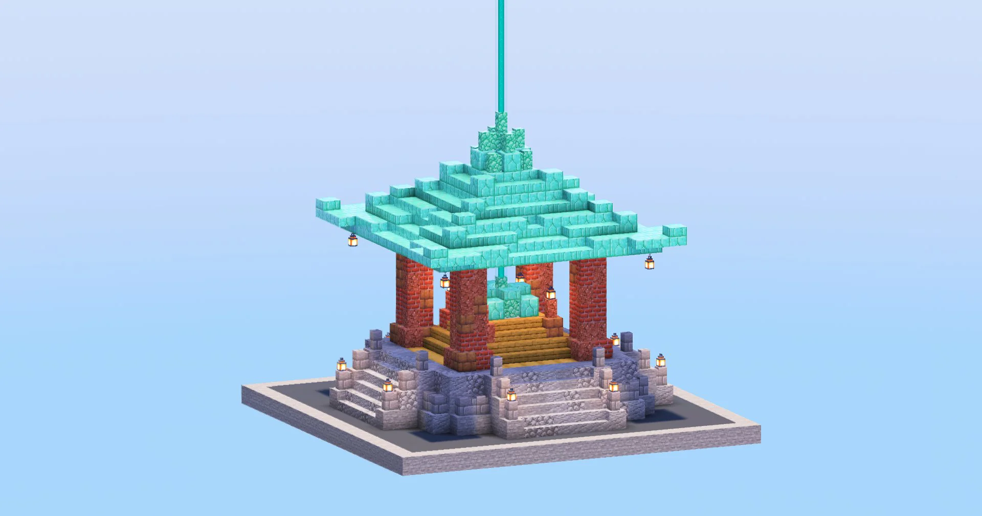 Japanese Temple Beacon Design - Image 2