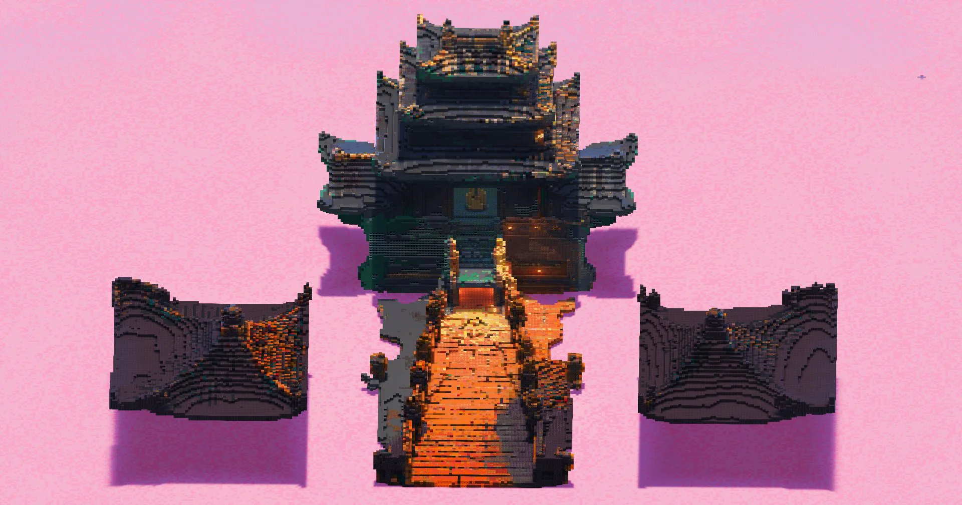 Japanese Temple Bridge - Image 2