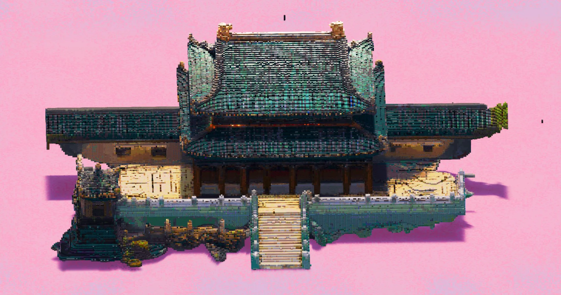Large Japanese Temple - Image 2
