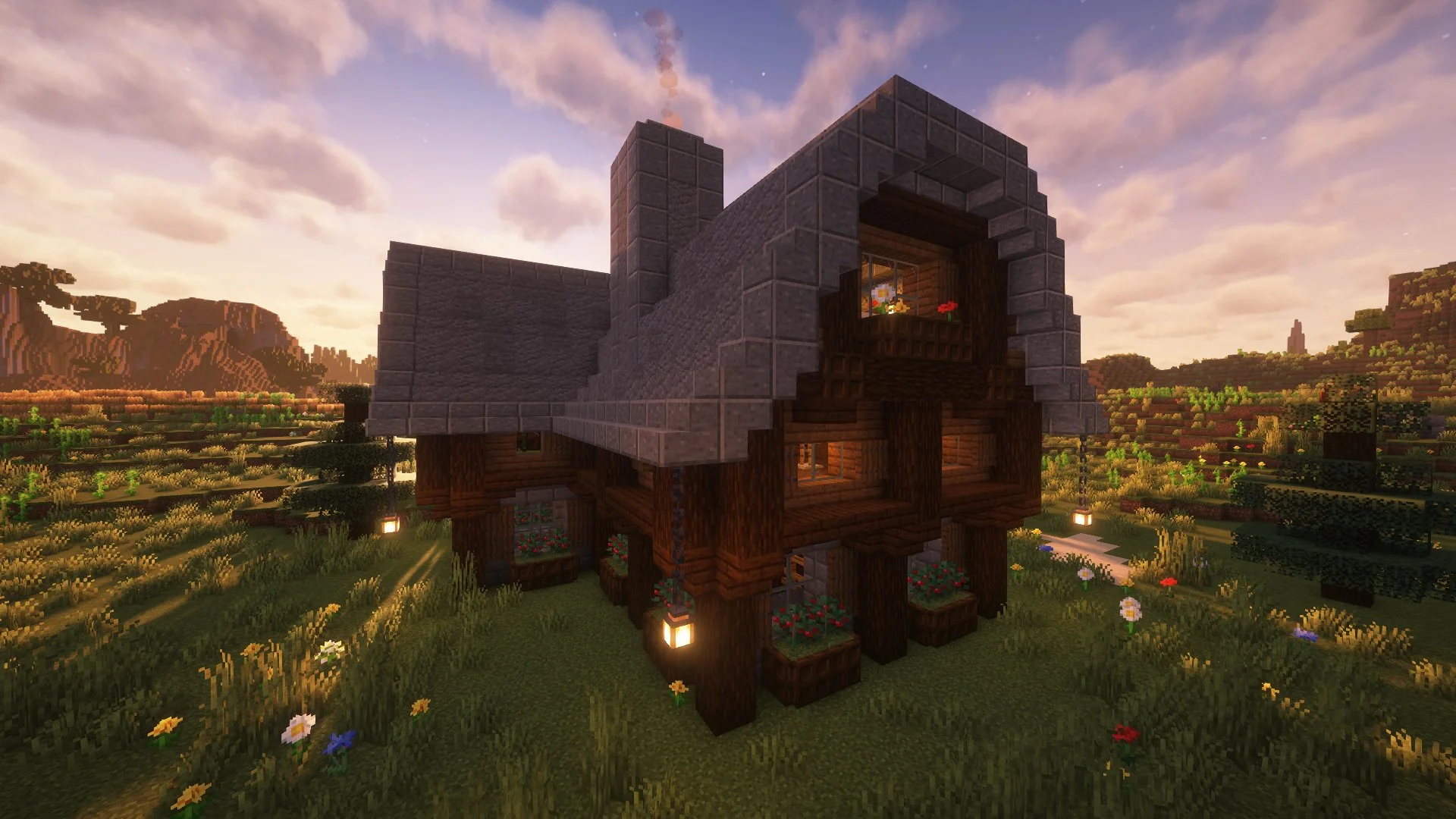 Large Survival House – Minecraft Schematic (.schem) - Image 3