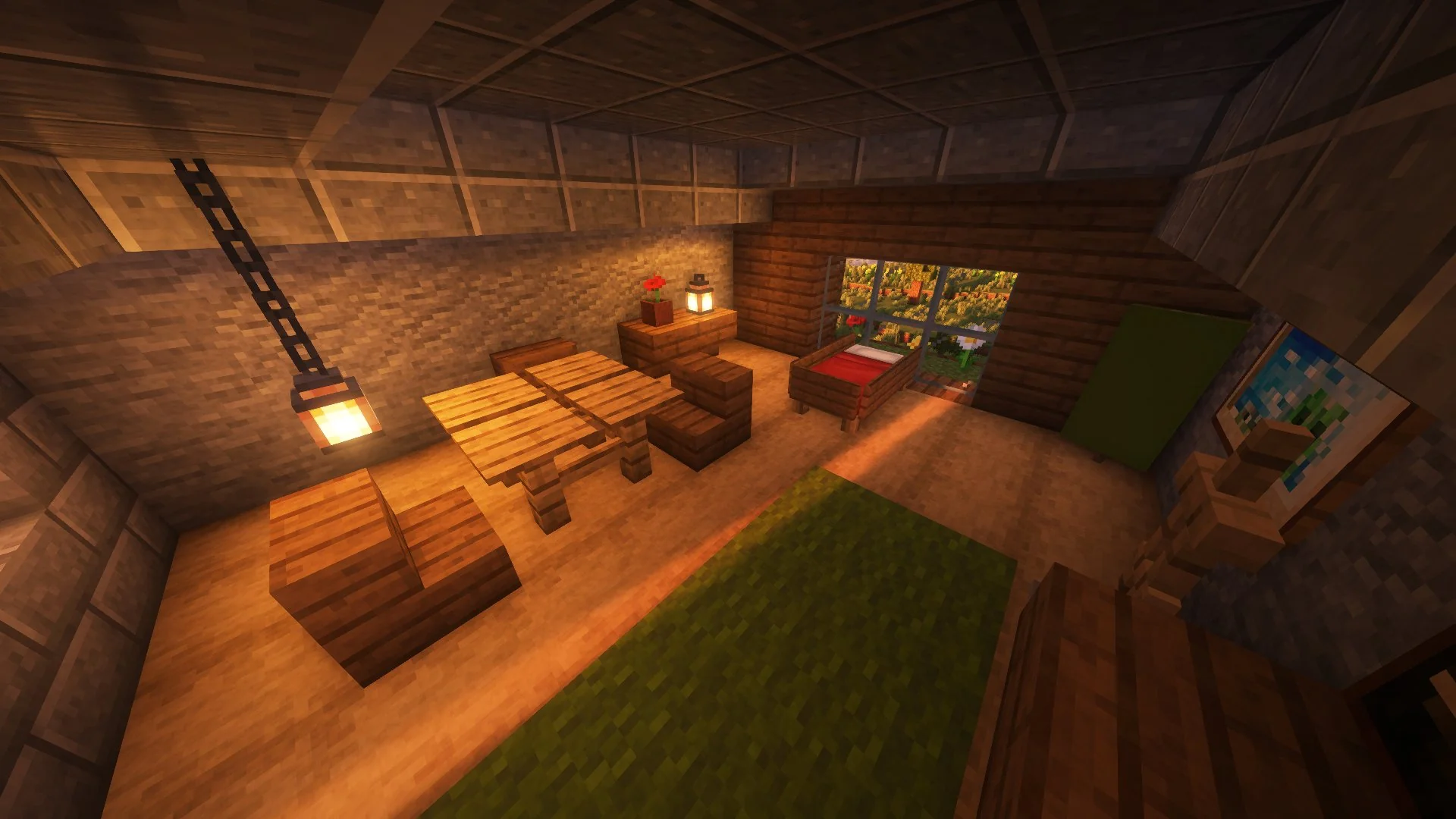 Large Survival House – Minecraft Schematic (.schem) - Image 8