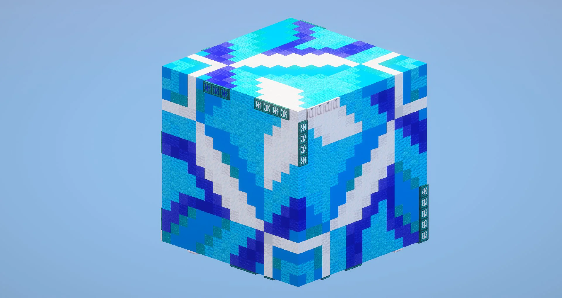 Light Blue Glazed Terracotta - Image 2